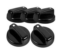 ORFOFE 5pcs Stove Knob Replacement for Gas Stove Simple Style Kitchen Knobs for Range Control Replacement for Kitchen