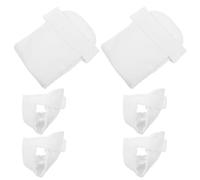 ORFOFE 6 Pcs Breathable Baby Cotton Cloth Diapers for Infant Girls, Wearable and Reusable Cloth Diaper Pants Made from Skin-Friendly White Cotton, Simple to Wear and Easy to Take