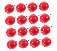 ORFOFE 60pcs Mini Artificial Apples Fake Foam Fruits Realistic Lifelike Simulation Fruit Models for Home Kitchen Party Decorations Photography Props