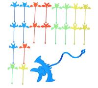 ORFOFE 60pcs Sticky Halloween Bats Party Favors for Creepy Tpr Stretchy for Trick Treat Bags Creative Prank Decorations to Encourage Sharing and Spooky Fun