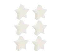 ORFOFE 6pcs Five-Pointed Star Shape Sponge Filtering Sponges Oil-Absorbing for Swimming Pool and Industrial Use