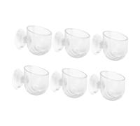 ORFOFE 6pcs Hanging Aquarium Plant Holder for Aquatic Plants Design Easy Installation Cups for Fish Tank Decoration and Healthy Fish Habitat