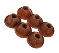 ORFOFE 6pcs Mini DIY Volcano Model Kit Plastic Simulation Educational Volcano Eruptions Experiments Science Project Tool for Classroom and Home Use