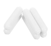 ORFOFE 6pcs Ptfe Magnetic Stir Bar for Laboratories with Excellent Mechanical Toughness, White Coated Stir Rod Solving Traditional Stirring Issues, for Chemistry Experiments and Magnetic