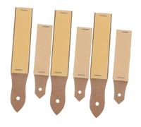 ORFOFE 6Pcs Sketch Drawing Sandpaper Lightweight Art Supplies for Students and Artists Includes Large and Small Grit Boards for Pencil Sharpening and Polishing