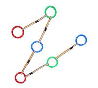 ORFOFE 6PCS Walking Rope Leashes with Handles - Adjustable Safety Wrist Straps for Preschool - Colorful Blue, Green, Red Harness Leash Set for Daycare and Outdoor Use