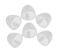ORFOFE 6pcs Wide Mouth Bottle Lids Replacement Caps Plastic Protective Covers Fit for Milk Jugs Glass and Plastic Bottles Accessories