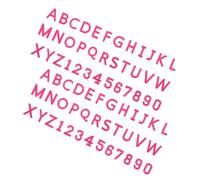 ORFOFE 72pcs Iron Embroidered Alphabet and Patches A-z Clothes Letter Appliques for DIY Jeans Bags Hats Clothing Repair and Decoration Craft Projects