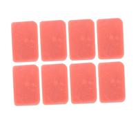 ORFOFE 8pcs Faux Sliced Ham Meat Model PVC Fake Food for Pretend Play Decorative Cooked Meat Prop for Photography and Educational Use