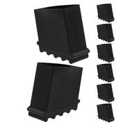 ORFOFE 8pcs Non-Slip Rubber Ladder Feet Pads Replacement Ladder Foot Covers Insulated Anti-Slip Step Accessories for Safety and Grip Various Surfaces