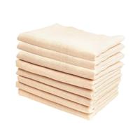 ORFOFE 8pcs Saliva Wipes Cotton Handkerchief Double-Layer Nursing Towels for Newborn Face for Feeding and Wiping