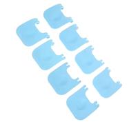 ORFOFE 8pcs Small Pet Cage Clips Buckles PP Material Wear Resistant Cage Fastening Clamps for Rabbit Hamster Guinea Pig Easy Installation No Drilling Required