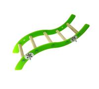 ORFOFE Acrylic Wavy Ladder for Hamster Bird Squirrel Pet Climbing Toy Tubes Sides