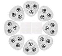 ORFOFE adhesive wheels, 8pcs, swivel casters wheels, universal wheel, easy to install, household hardware accessories