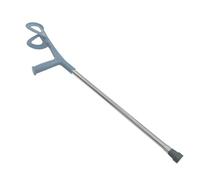 ORFOFE Adjustable Aluminum Alloy Underarm Crutch for Disabled Adults Lightweight Forearm Walking Stick with Custom Height for Elderly Mobility Aid