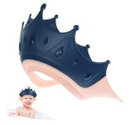 ORFOFE Adjustable Bath Hat Shower Visor for PP Material Hair Washing Shield with Cute Cartoon Crown Design Safe Gentle Shampoo Cap for Bath Protection