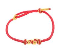 ORFOFE Adjustable Chinese Year Snake Bracelet Red String Braided Zodiac Charm for Women Men Thoughtful Gift for Prosperity Stylish Knot Design for Daily Wear and Festive Occasions