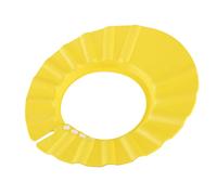 ORFOFE Adjustable EVA Shower Cap Hair Wash Protector for Yellow Bath Hat Suitable for Boys and Comfortable Fit Shampoo Visor Preventing Water Irritation