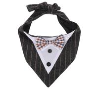 ORFOFE Adjustable Triangle Dog Bandana Scarf for Large Dogs Absorbent Drool Bib for Pets Washable Puppy and Cat Neck Accessory Stylish Formal Pet Handkerchief for Daily Wear