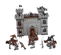 ORFOFE Ancient Roman Siege Engine Model Rustic Military Equipment Decoration for Lightweight and Portable Castle for Boys and Creative Retro Army Figures for Pretend Play
