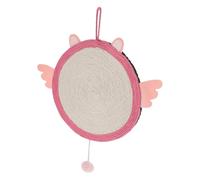 ORFOFE Angel Cat Scratching Post Rope Mat for Cats Shaped as Angel to Scratch and Play