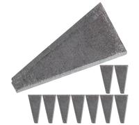 ORFOFE Axe Wedge Triangle Reinforcement Tool Compact Hammer Wedge for Repairing and Securing Axe Handles Durable Metal Construction Practical Outdoor Use