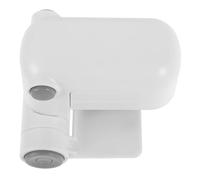 ORFOFE Baby Proof Toilet Lock, Easy Install Plastic Lid Lock for Bathroom, Prevents Children, Cats and Dogs from Opening the Toilet Seat, White Safety Accessory