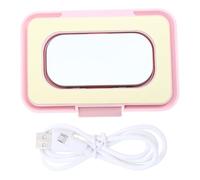 ORFOFE Baby Wipe Warmer Heater Portable Wet Tissue Heating Box for Car Baby Wet Tissue Warmer Constant Temp Abs Material