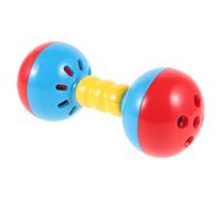 ORFOFE Baby Wrist Rattles with Double Heads Lightweight Reusable Plastic Hand Rattles to Develop Coordination Skills and Increase Parent-Child Interaction for Playtime in Settings Random Random Color