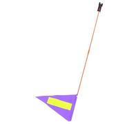 ORFOFE ’ Bike Safety Flag with Solid Fiberglass Pole, Adjustable Height Reflective for Bicycle, Scooter, and Go-Kart Visibility and Safety