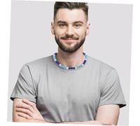 ORFOFE Blue Rhinestone Beaded Baseball Necklace for Men Women Hip-hop Style Sports Jewelry Athletic Bling Accessory Inspired by Competitive Players