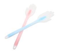 ORFOFE Body Beating Stick and Silicone Massage Pat 2pcs Set 40cm for Back and Full Body Tapping Therapy, Meridian Acupoint Massage Tool for Home Health Care and Muscle Relaxation