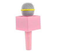 ORFOFE Boys and Girls Karaoke Microphone Simulation Microphone Prop Plastic Fake for Pretend Play Singing Role Playing and Costume Party Supplies