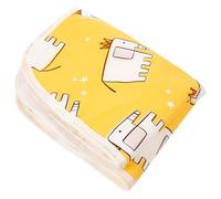 ORFOFE Breathable Rabbit Diapers Guinea Pig Cage Liner Pattern Washable and Reusable Hamster Training Pads