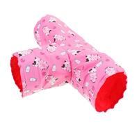 ORFOFE Breathable Small Animals Tunnel Hamster Hideout with Unique Design Cozy Sleeping Nest for Guinea Pigs Rabbits and Squirrels Indoor Habitat Playhouse