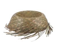 ORFOFE Breathable Woven Straw Hat Lightweight Sun Protection Summer Beach Hat for Head Hawaiian Style Mexican Fiesta Headwear Outdoor Party Accessory