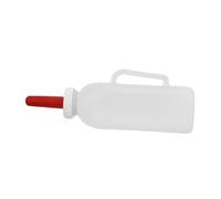 ORFOFE Calf Nursing Bottle Lightweight Portable Farm Feeding Bottle with Detachable Nipple Handle for Calves Lambs and Small Pets Livestock Milk Feeder for Healthy Growth