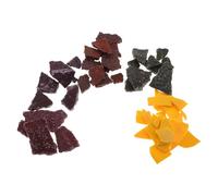 ORFOFE Candle Wax Dye Flakes 50g Set Soybean Wax Coloring Chips for DIY Candle Making, Multi-Color Pack (Purple, Red, Green, Yellow, Pink) for Home Decor and Crafting