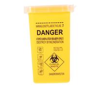 ORFOFE Capacity Sharps Container with Lid Durable Leak PP Waste Bin for Safe Disposal Multi Purpose Bucket Suitable for Home Travel Tattooing Disposal