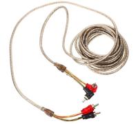 ORFOFE Car Audio Speaker Wire Pure Copper Power Amplifier Subwoofer Cable for Enhanced Sound Clarity and Bass Performance in Car Audio Systems