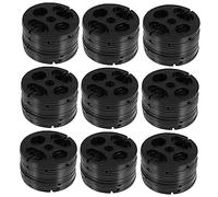 ORFOFE Car Seat Strap 100pcs Car Seat Adjustment Buckles Elastic Band Adjustment Buckles Car Buckles Adjustment Buckles for Car Buckles for Car Seat Elastic Strap Adjustment Buckles Black