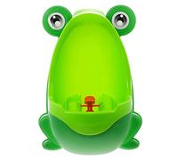 ORFOFE Cartoon Boys and Girls Urinal Potty for Boys Fun Hanging Pee Urinal for Potty Training Rotating Water Wheel Green Random Style