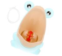 ORFOFE Cartoon Frog Pattern Standing Potty Toilet Urinal with Strong Suction Cup and Installation Methods for Boys Pee Training PP Material Light Green Random Color