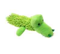 ORFOFE Cartoon Plush Dog Chewing Toy Squeaky Puppy Teething Toy for Dental Health for Dogs