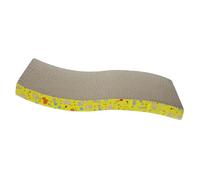 ORFOFE Cat Scratch Board Corrugated Paper Grinder Pet Scratching Toy for Indoor Cats Material for Home Use Random Style