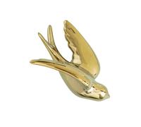 ORFOFE Ceramic Bird Wall Decor Wall Hanging Craft with Premium Smooth Finish Nordic Style Sculpture for Living Bedroom Entryway Home Ornament