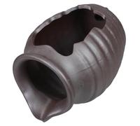 ORFOFE Ceramic Waterfall Jar for Fish Tanks and Indoor Fountains Smooth Flowing Water Feature Decor Shaped Spout for Garden Landscape and Outdoor Water Features Easy Installation