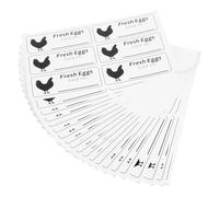 ORFOFE Chicken Egg Carton Date Labels 120pcs 20 Sheets Food Produce Stickers for Fresh Eggs and Meat Cans, Food Safety Date Stickers for Kitchen and Farm Use