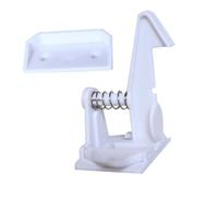 ORFOFE Child Safety Cabinet Locks and Drawer Locks for Babies and Toddlers White Plastic Material No Tools or Screws Protective Cupboard Set of 5 for Home Safety