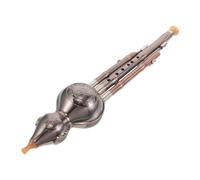 ORFOFE Chinese Hulusi Flute in B Key with Copper Plated Pipes, Portable Wind Instrument for Students and Adults, Enhanced Sound Quality for On-the-go Musical Exploration and Public